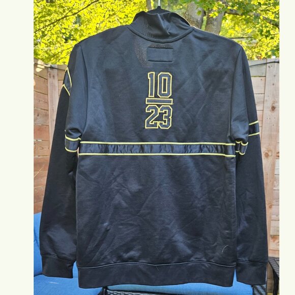 Black & Gold Jordan X Limited Edition Asahd Track Jacket Full Zip Youth XL - Picture 2 of 4